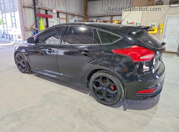 1FADP3L92JL223431 2018 FORD FOCUS Black Rear left