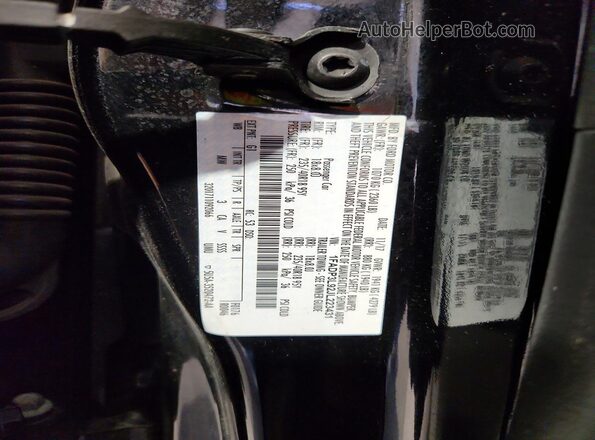 1FADP3L92JL223431 2018 FORD FOCUS Black VIN sticker view