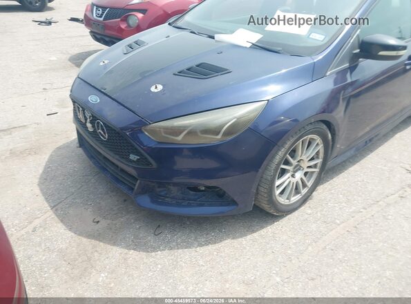 1FADP3L93HL244346 2017 FORD FOCUS Blue Передня ліва чверть
