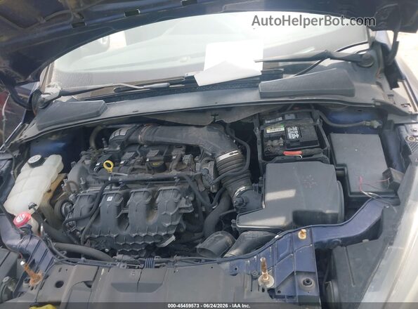 1FADP3L93HL244346 2017 FORD FOCUS Blue Вид ззаду