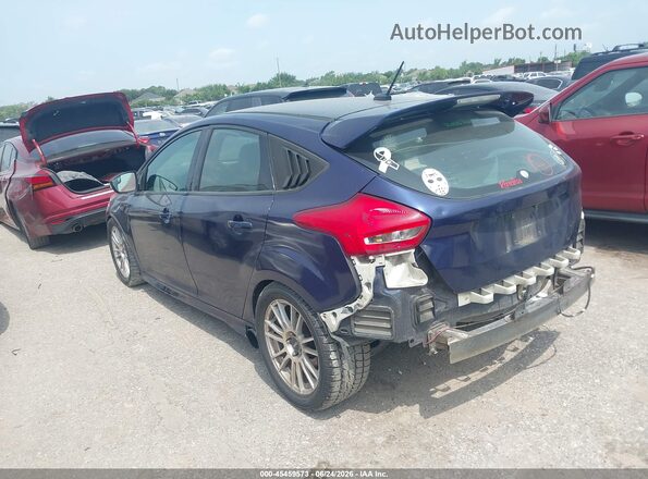 1FADP3L93HL244346 2017 FORD FOCUS Blue Задня ліва чверть