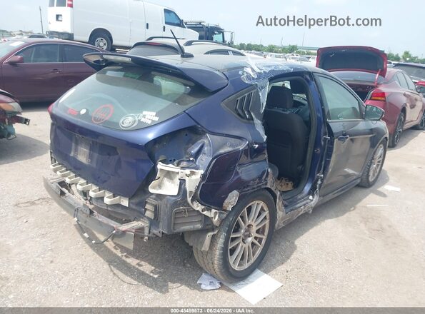 1FADP3L93HL244346 2017 FORD FOCUS Blue Задня права чверть