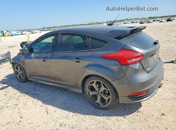1FADP3L93HL334659 2017 FORD FOCUS Gray Trasero izquierdo