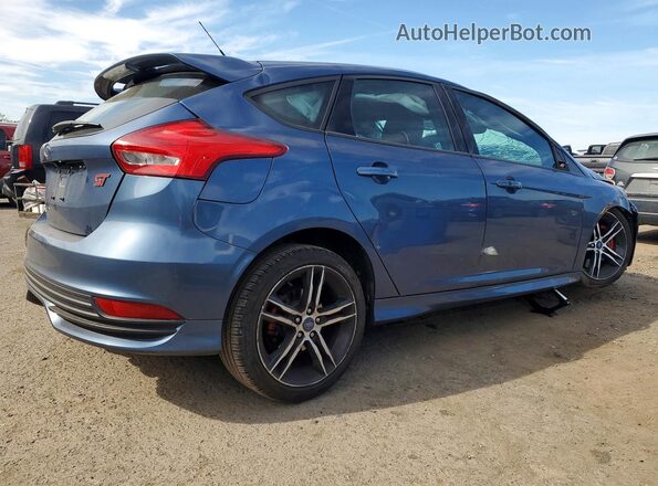 1FADP3L93JL225950 2018 FORD FOCUS Blue Trasero derecho