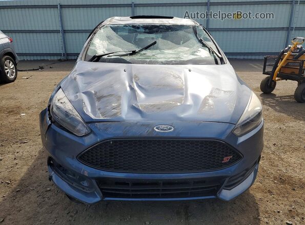 1FADP3L93JL225950 2018 FORD FOCUS Blue Vista frontal