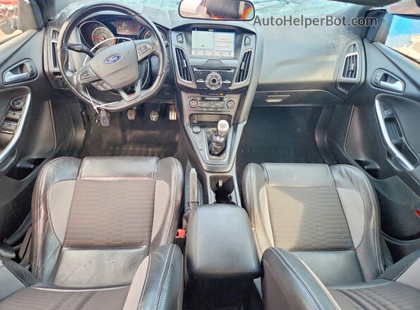 1FADP3L93JL225950 2018 FORD FOCUS Blue Vista del salpicadero