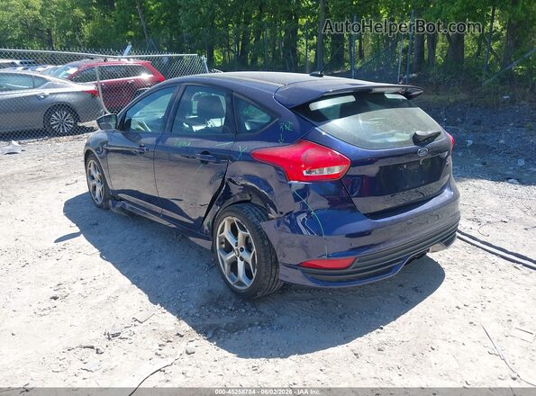 1FADP3L94GL241518 2016 FORD FOCUS Blue Trasero izquierdo