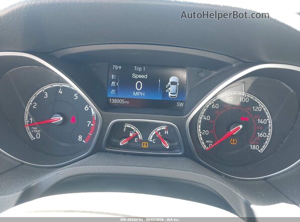1FADP3L94GL241518 2016 FORD FOCUS Blue Vista de los asientos traseros