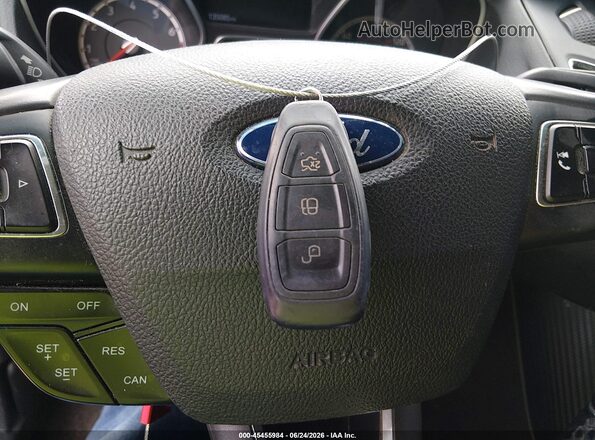 1FADP3L94GL336533 2016 FORD FOCUS Gray Widok deski rozdzielczej