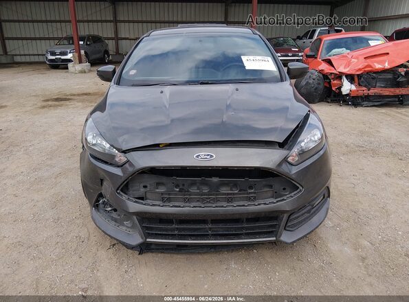 1FADP3L94GL336533 2016 FORD FOCUS Gray Widok wnętrza z tyłu