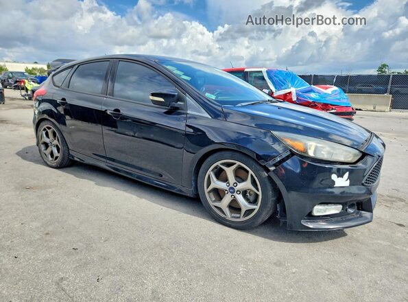 1FADP3L94HL221447 2017 FORD FOCUS Black Передня права чверть