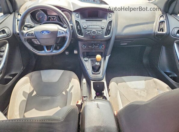1FADP3L94HL221447 2017 FORD FOCUS Black Вид панелі приладів