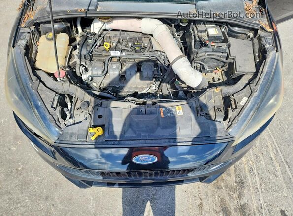1FADP3L94HL221447 2017 FORD FOCUS Black Вид задньої частини салону