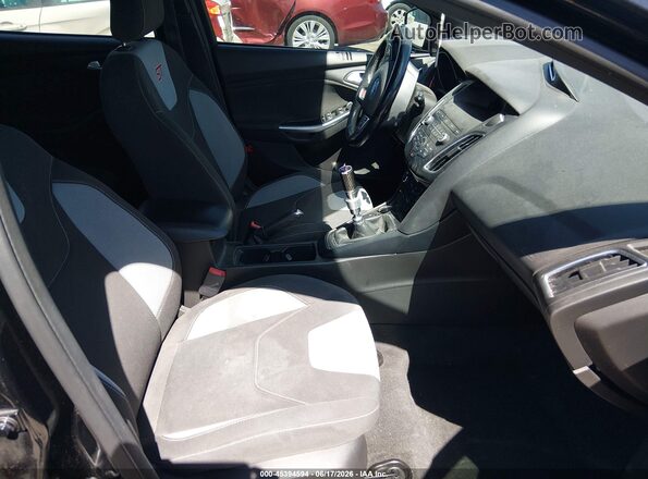 1FADP3L94JL211197 2018 FORD FOCUS ST Black Widok wnętrza z przodu