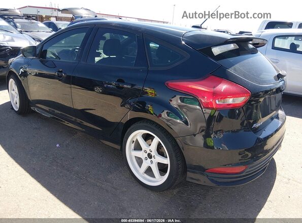 1FADP3L94JL211197 2018 FORD FOCUS ST Black Tył lewy