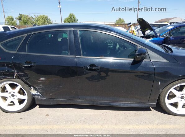 1FADP3L94JL211197 2018 FORD FOCUS ST Black Widok wnętrza z tyłu