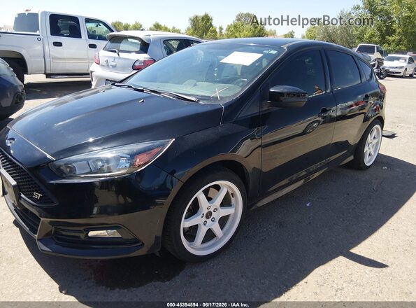 1FADP3L94JL211197 2018 FORD FOCUS ST Black Przód lewy