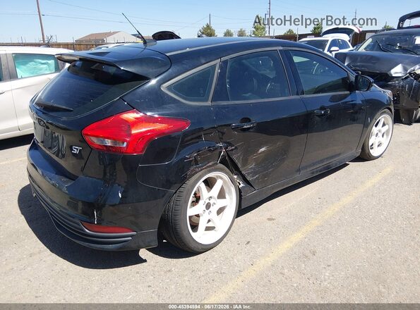 1FADP3L94JL211197 2018 FORD FOCUS ST Black Tył prawy