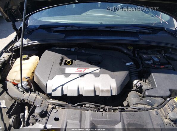 1FADP3L94JL211197 2018 FORD FOCUS ST Black Widok z tyłu