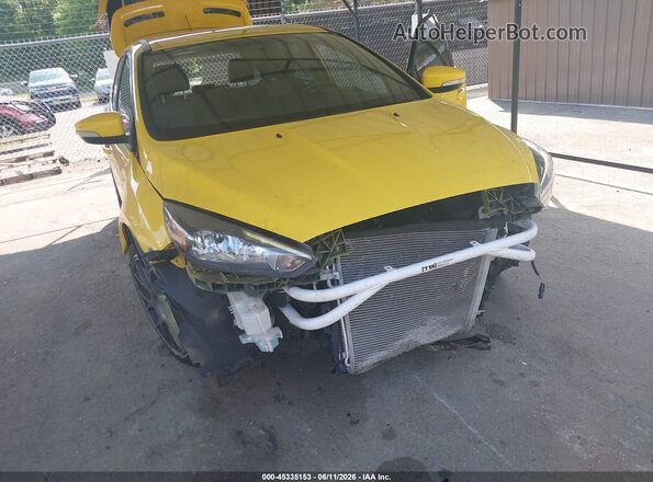 1FADP3L94JL330738 2018 FORD FOCUS ST Yellow Вид спереду