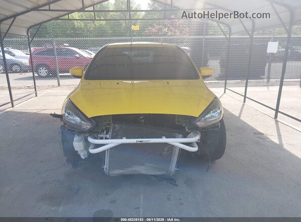 1FADP3L94JL330738 2018 FORD FOCUS ST Yellow Вид задньої частини салону