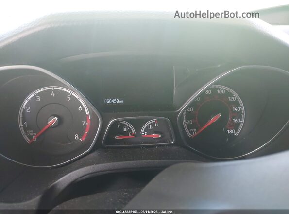 1FADP3L94JL330738 2018 FORD FOCUS ST Yellow Вид задніх сидінь