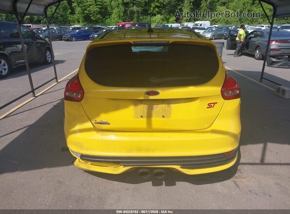 1FADP3L94JL330738 2018 FORD FOCUS ST Yellow 