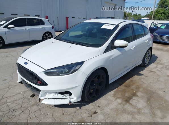 1FADP3L95HL208237 2017 FORD FOCUS ST White Przód lewy