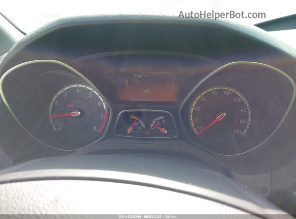 1FADP3L95HL208237 2017 FORD FOCUS ST White Widok tylnych siedzeń
