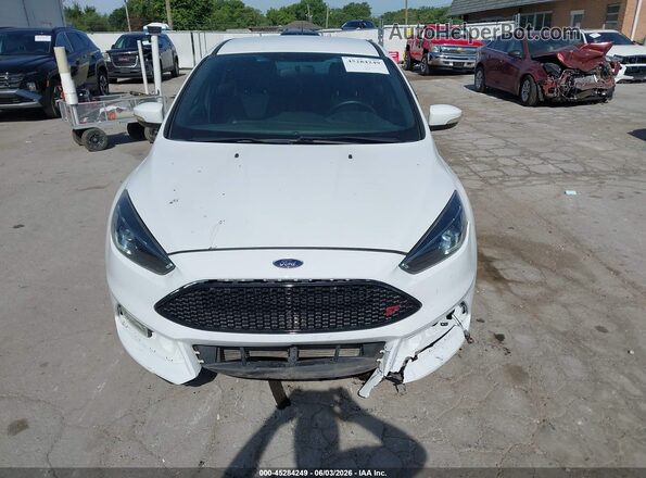 1FADP3L95HL208237 2017 FORD FOCUS ST White Widok zestawu wskaźników