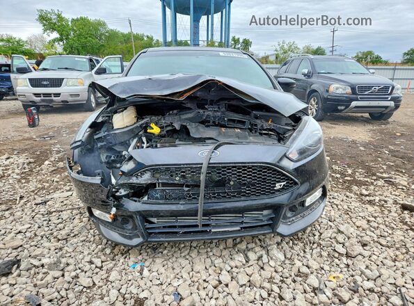 1FADP3L95JL203545 2018 FORD FOCUS Black Widok z przodu