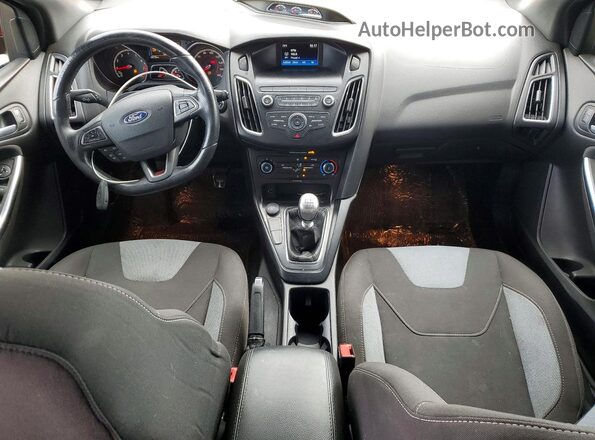 1FADP3L95JL303824 2018 FORD FOCUS Red წინა პანელის ხედი