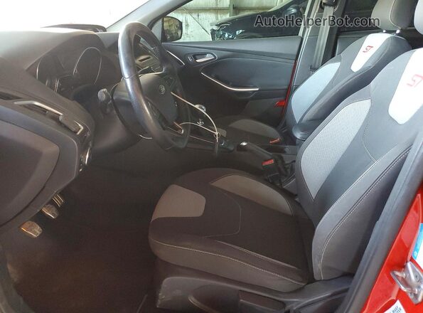 1FADP3L96GL362339 2016 FORD FOCUS Red წინა სალონის ხედი