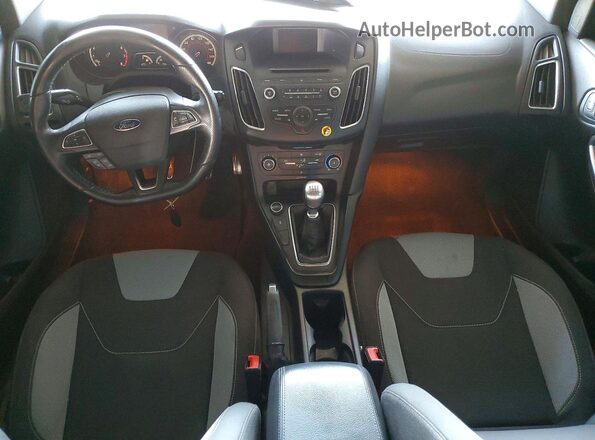 1FADP3L96GL362339 2016 FORD FOCUS Red წინა პანელის ხედი