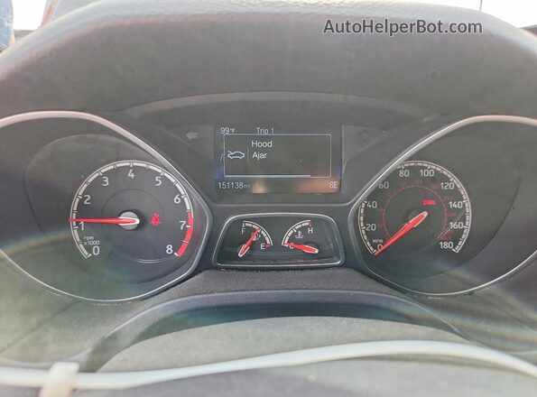 1FADP3L97GL206942 2016 FORD FOCUS Серый 