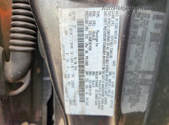 1FADP3L97GL206942 2016 FORD FOCUS Серый 