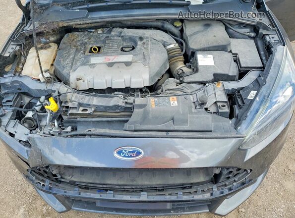 1FADP3L97HL323356 2017 FORD FOCUS Gray უკანა სალონის ხედი