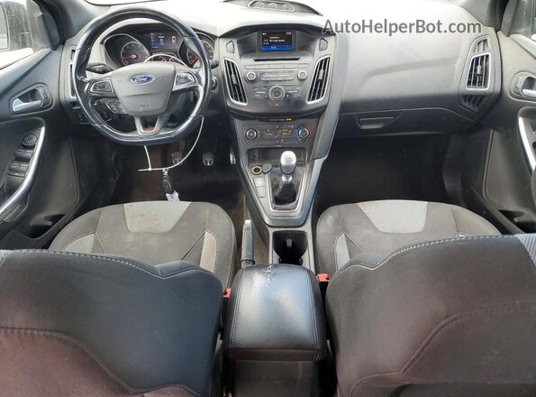 1FADP3L97HL323356 2017 FORD FOCUS Gray წინა პანელის ხედი