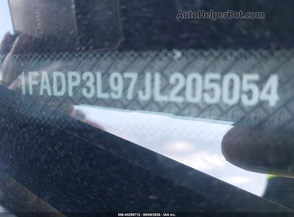 1FADP3L97JL205054 2018 FORD FOCUS ST Черный 