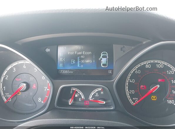 1FADP3L98JL260967 2018 FORD FOCUS White Вид задніх сидінь