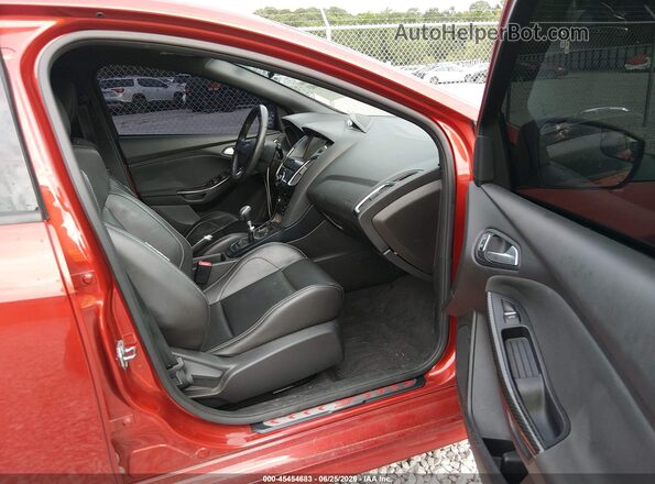1FADP3L98JL266865 2018 FORD FOCUS ST Orange Սալոնի դիմացի տեսք