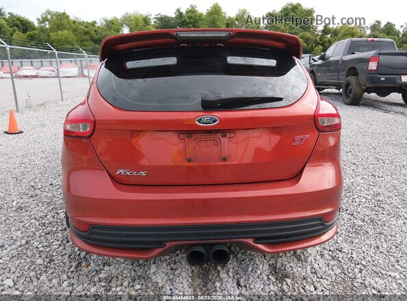 1FADP3L98JL266865 2018 FORD FOCUS ST Orange 