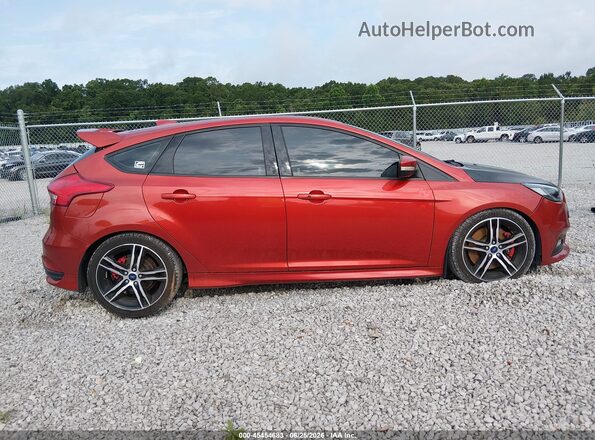 1FADP3L98JL266865 2018 FORD FOCUS ST Orange Սալոնի հետևի տեսք