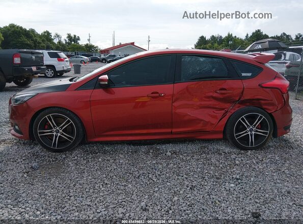 1FADP3L98JL266865 2018 FORD FOCUS ST Orange Սալոնի 360 աստիճան տեսք
