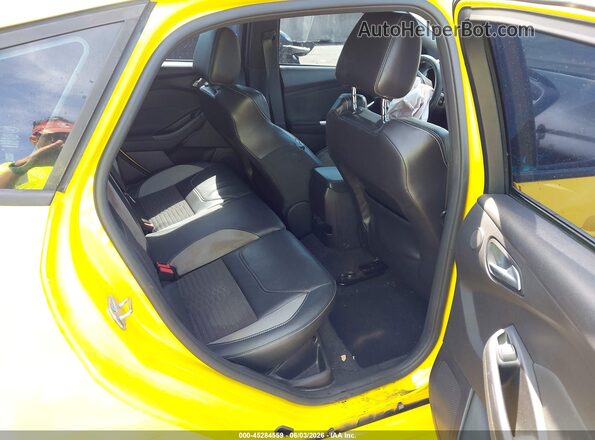 1FADP3L99HL203994 2017 FORD FOCUS Yellow VIN კოდის სტიკერის ხედი