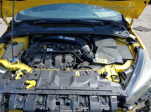 1FADP3L99HL203994 2017 FORD FOCUS Yellow უკანა ხედი