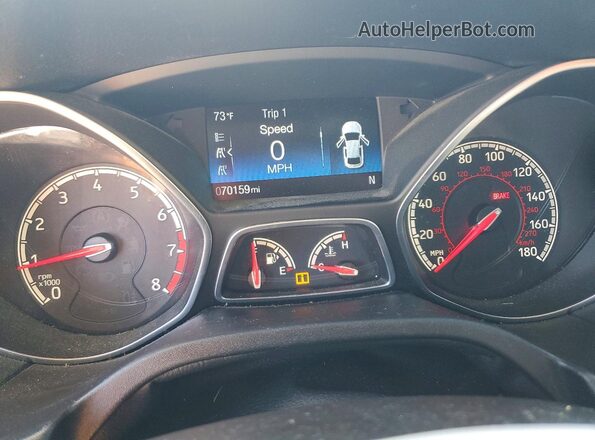 1FADP3L99JL240906 2018 FORD FOCUS Black 