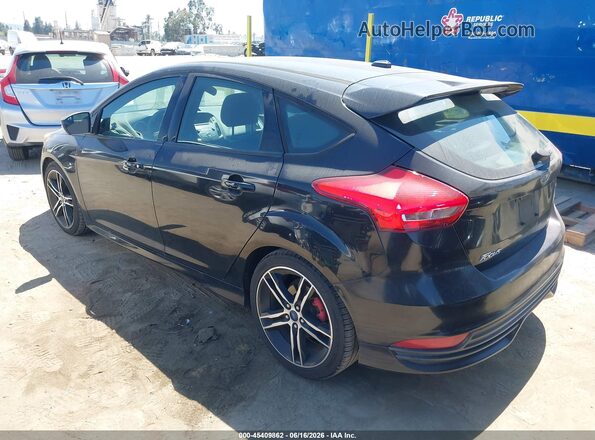 1FADP3L9XGL203257 2016 FORD FOCUS ST Black Tył lewy