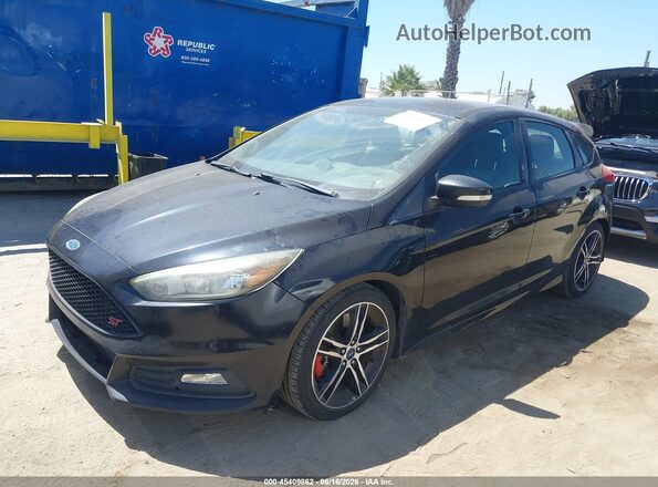 1FADP3L9XGL203257 2016 FORD FOCUS ST Black Przód lewy