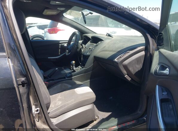 1FADP3L9XGL203257 2016 FORD FOCUS ST Black Widok wnętrza z przodu